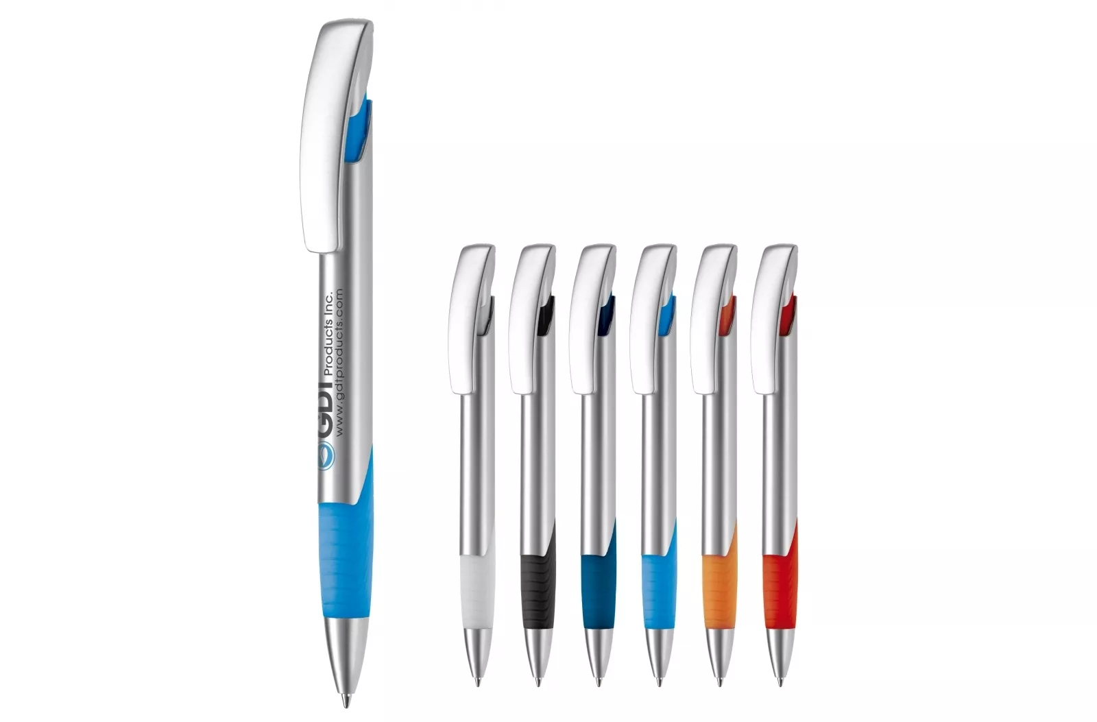 Balpen Zorro zilver hardcolour