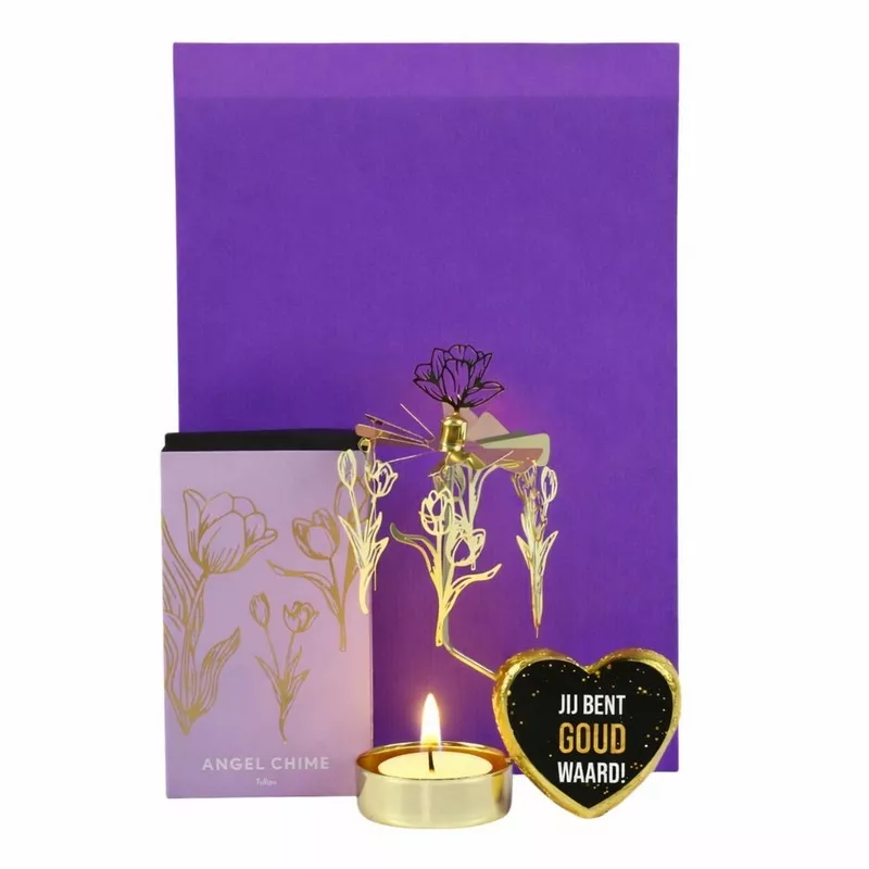 Theelicht Carrousel Tulpen