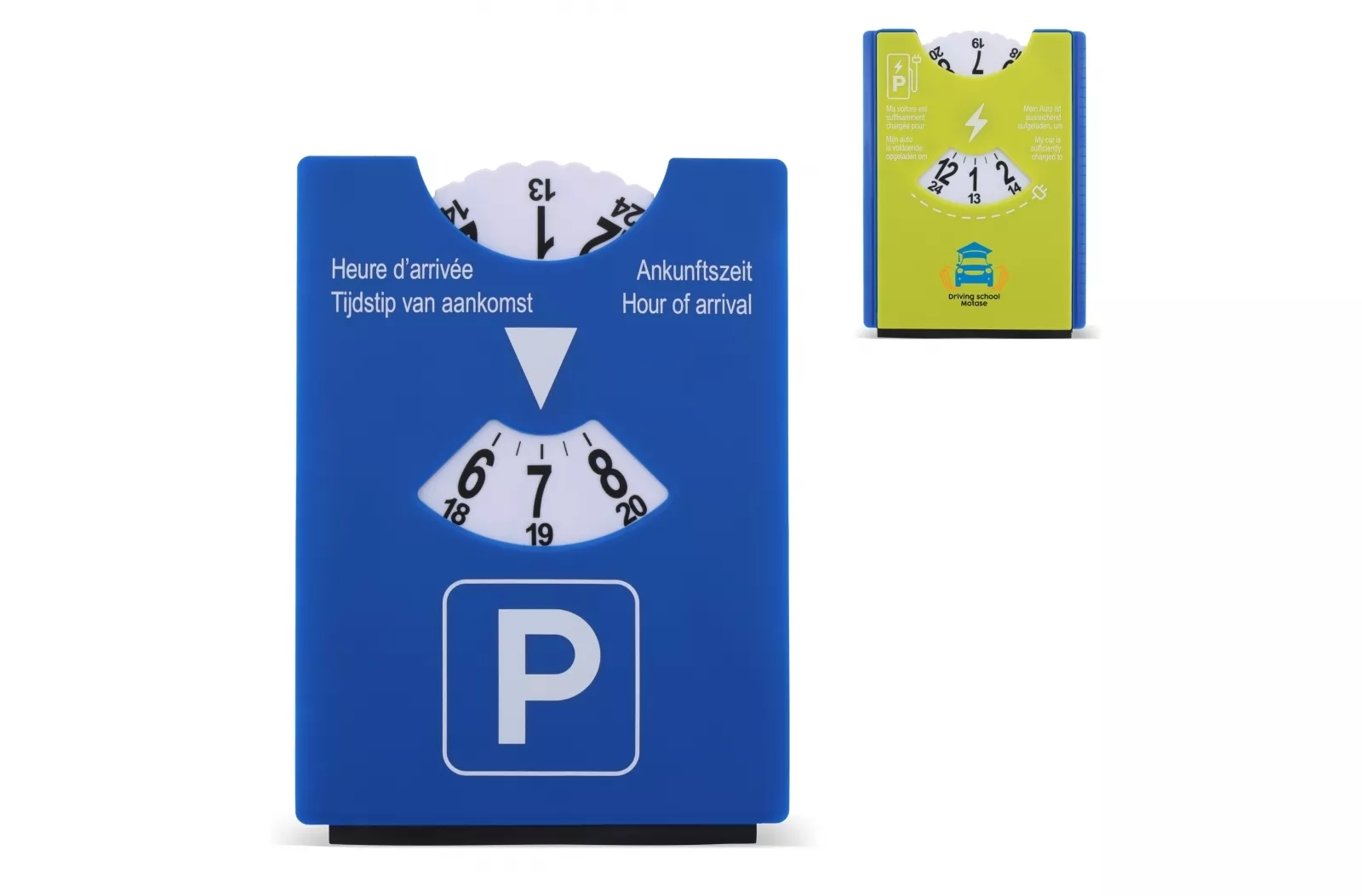 Parkeerschijf ijskrabber "Electric"