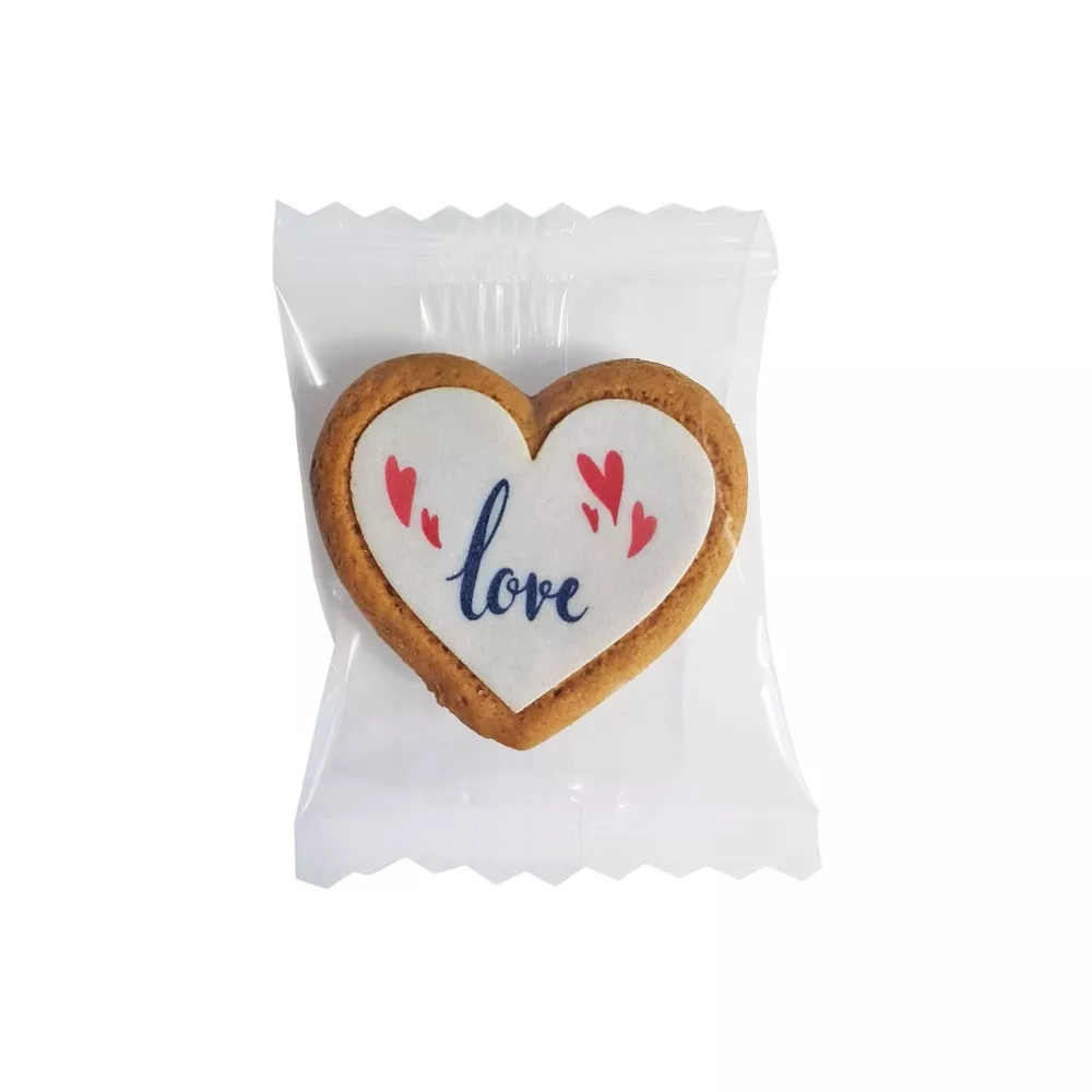 Bedrukte Hart Koekjes