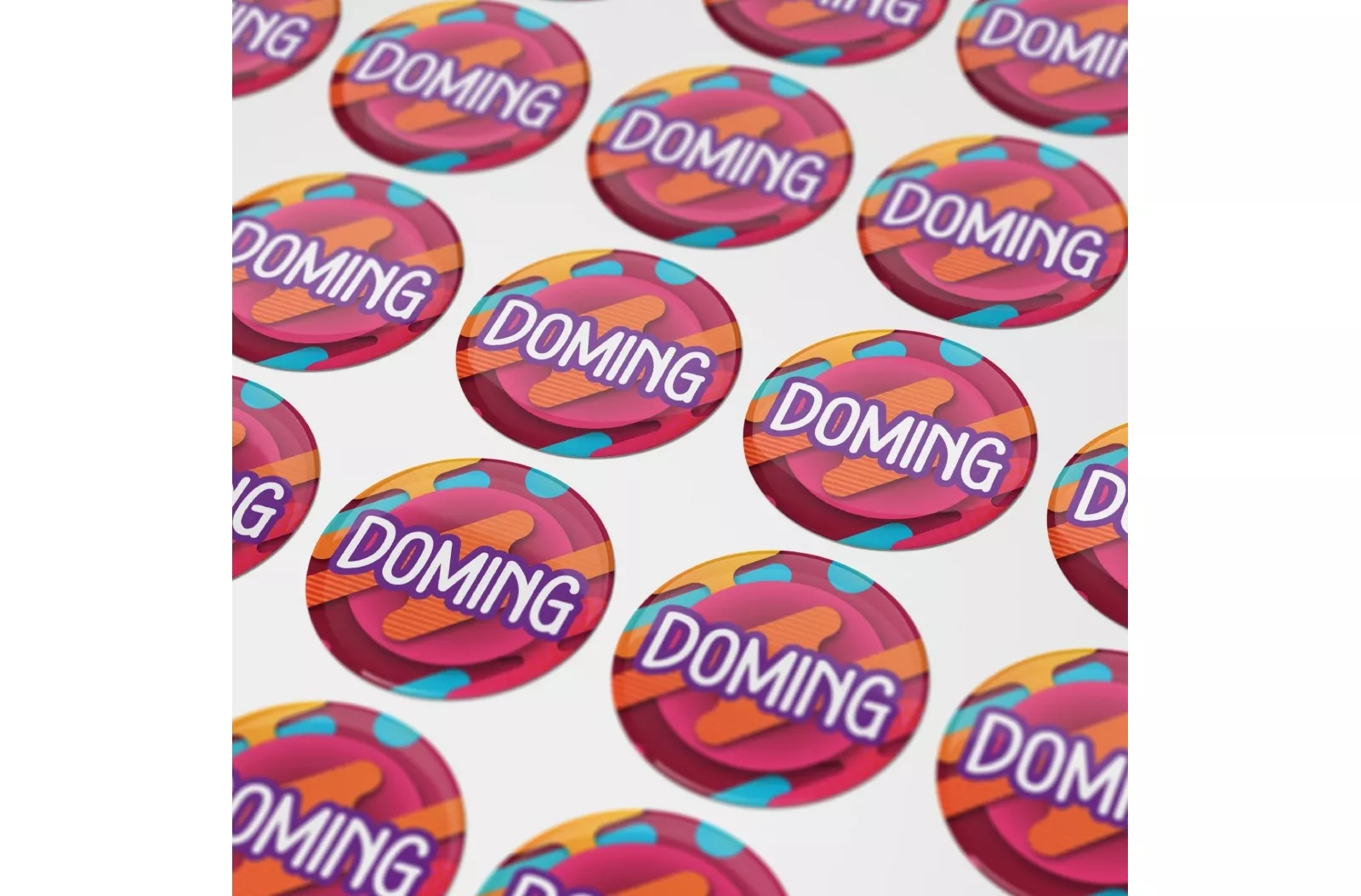 Doming Stickers Rond Ø 13 mm