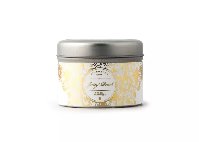 Victorian Sense Tinbox Juicy Peach geurkaars