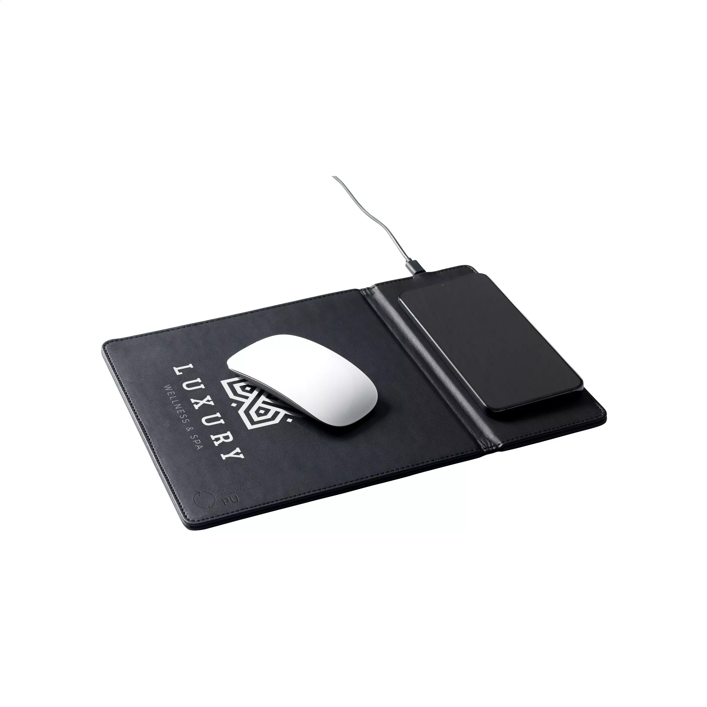 RCS Recycled Wireless Charging Mousepad