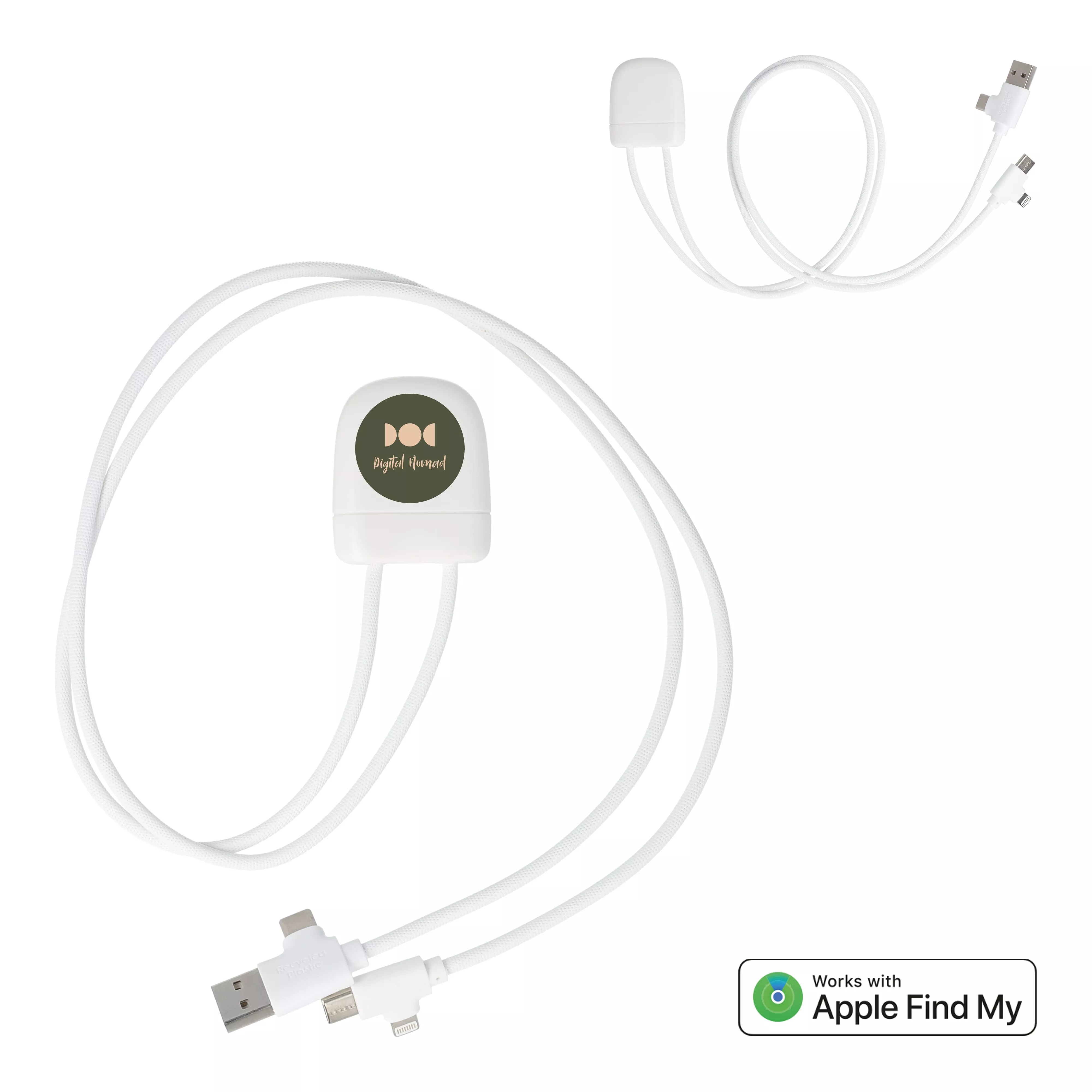 4034 - Xoopar Ice-Tag kabel voorzien van Find My tracker