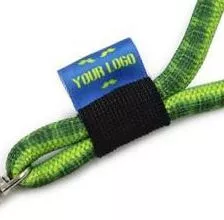 Satijnen label full color bedrukt