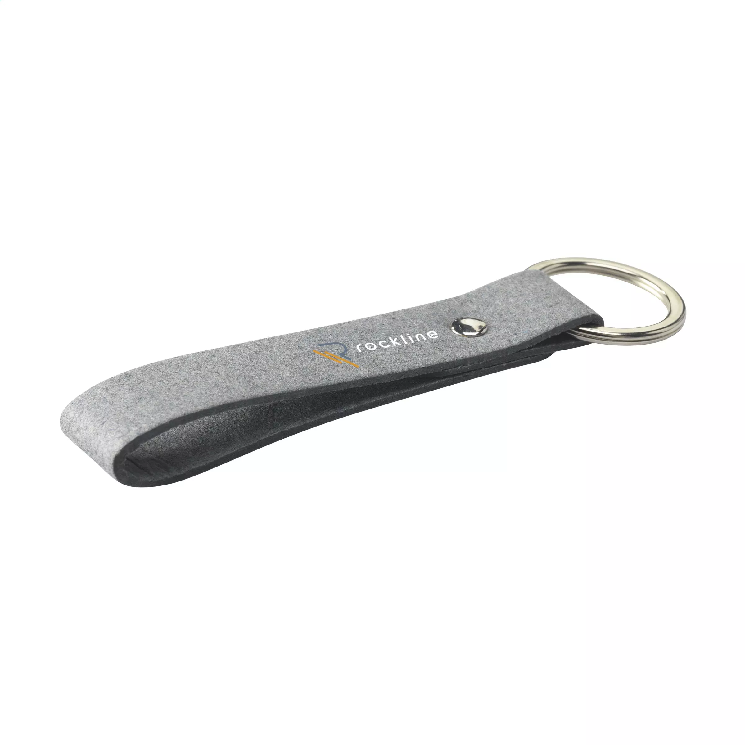 Recycled Denim Textile Keyring sleutelhanger