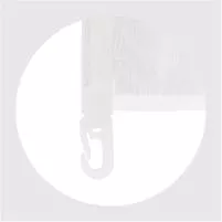 Witte clips (boven en onder)