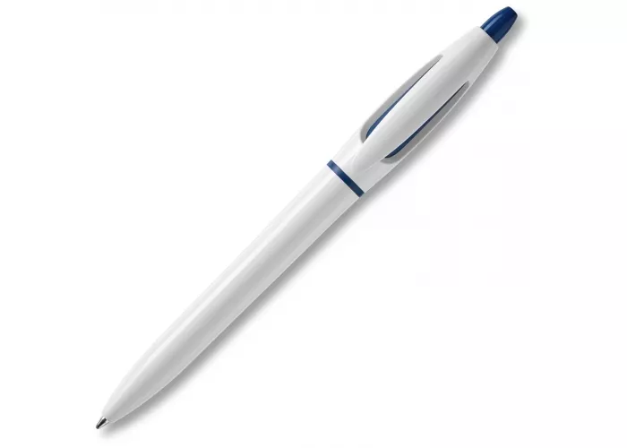 Wit / Donkerblauw - row5