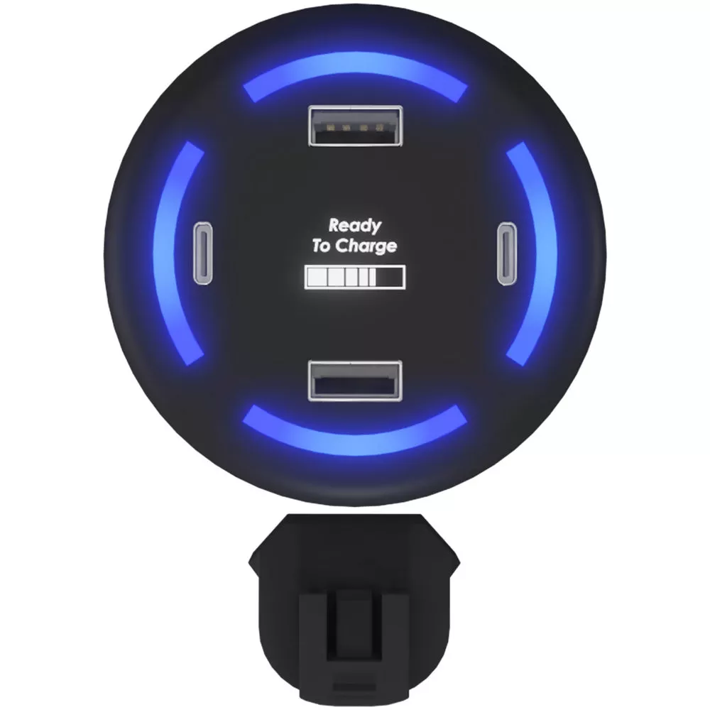 SCX.design H11 slimme thuislader met oplichtend logo