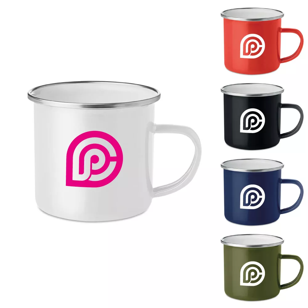 PLATEADO Metalen mok  emaille coating