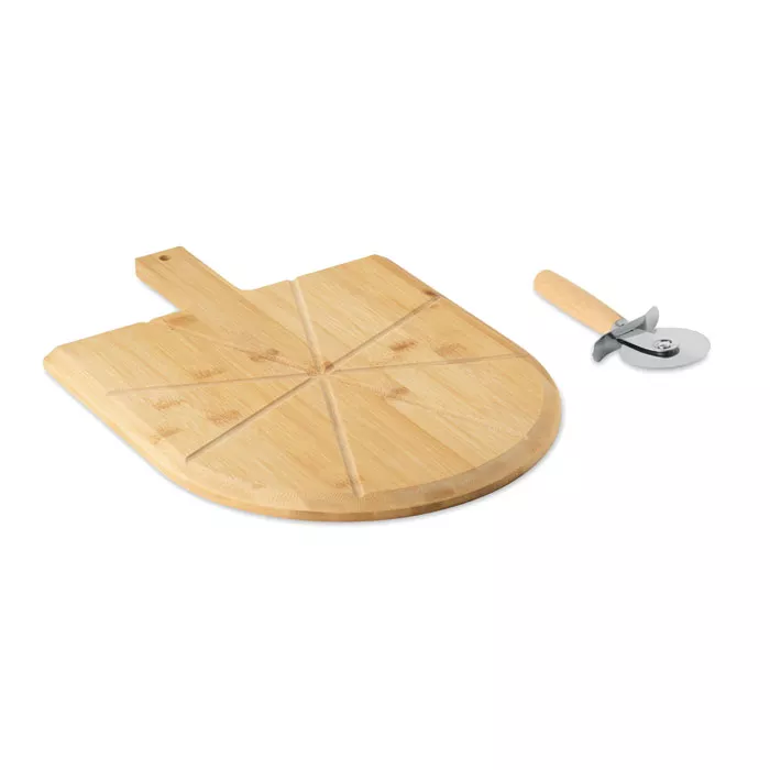 NAPOLITANA Bamboe pizzabord & snijder