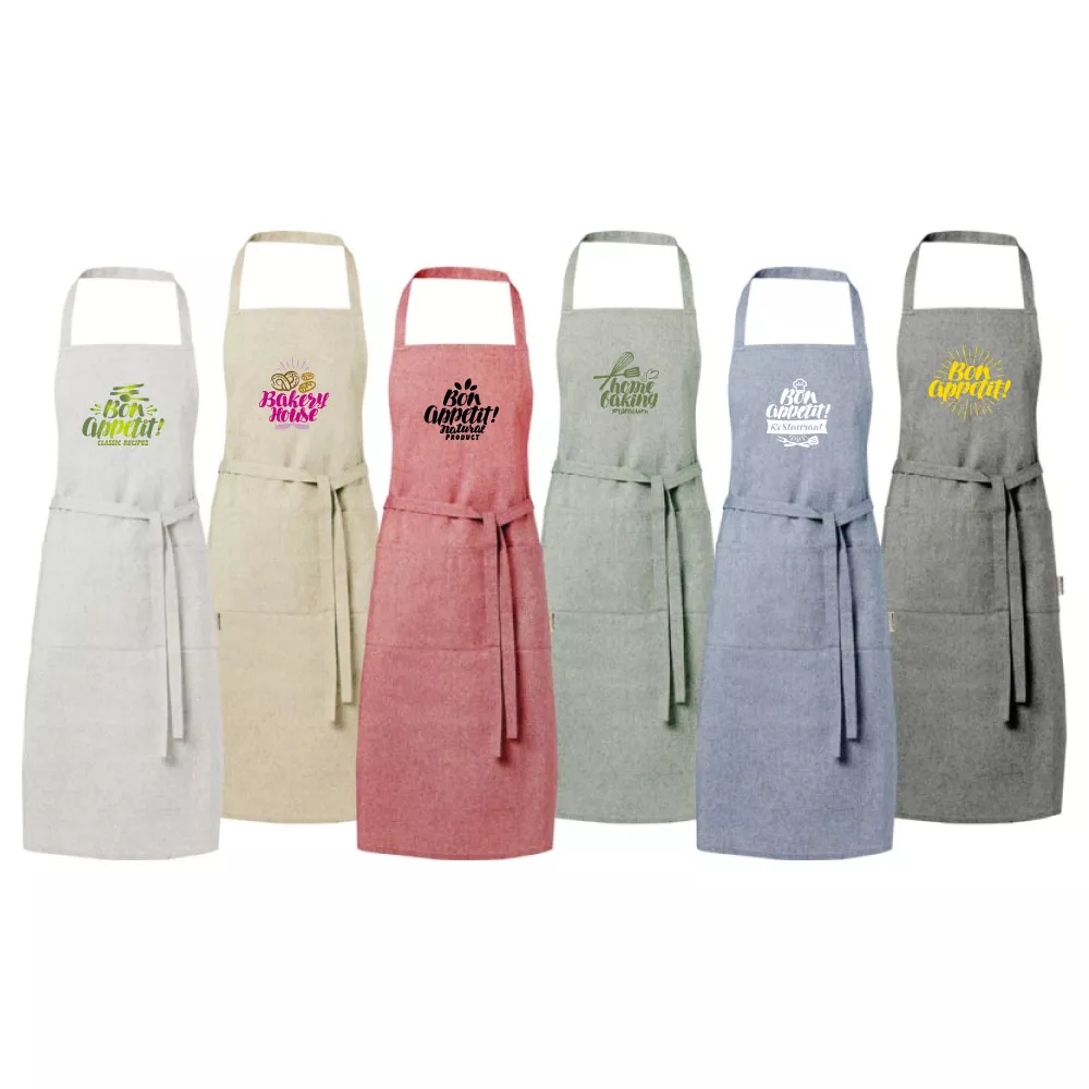 Pheebs 200 g/m² gerecycled katoenen schort