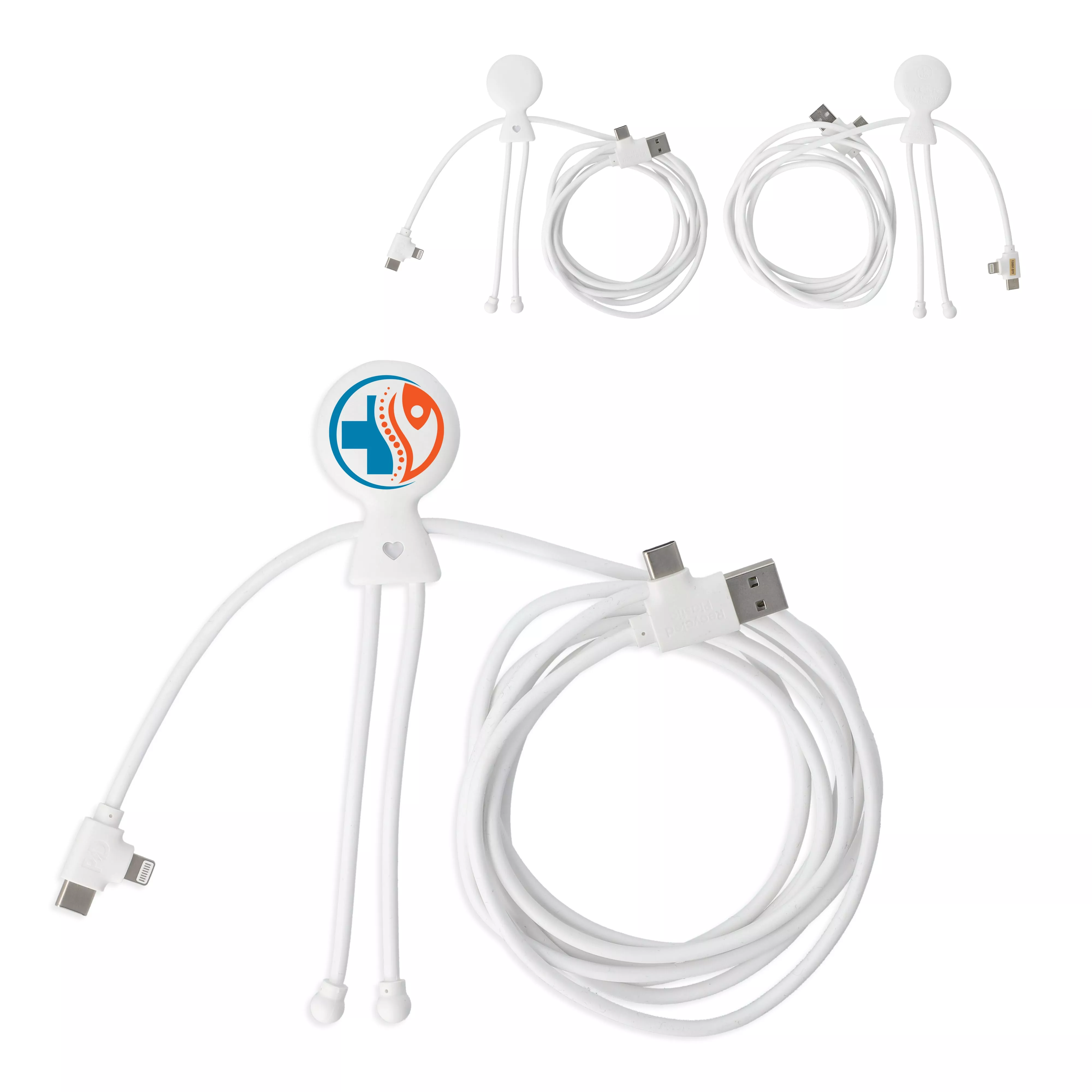 2092 - Xoopar Mr Bio Long 60 W PD Multi Oplaadkabel 2 Meter