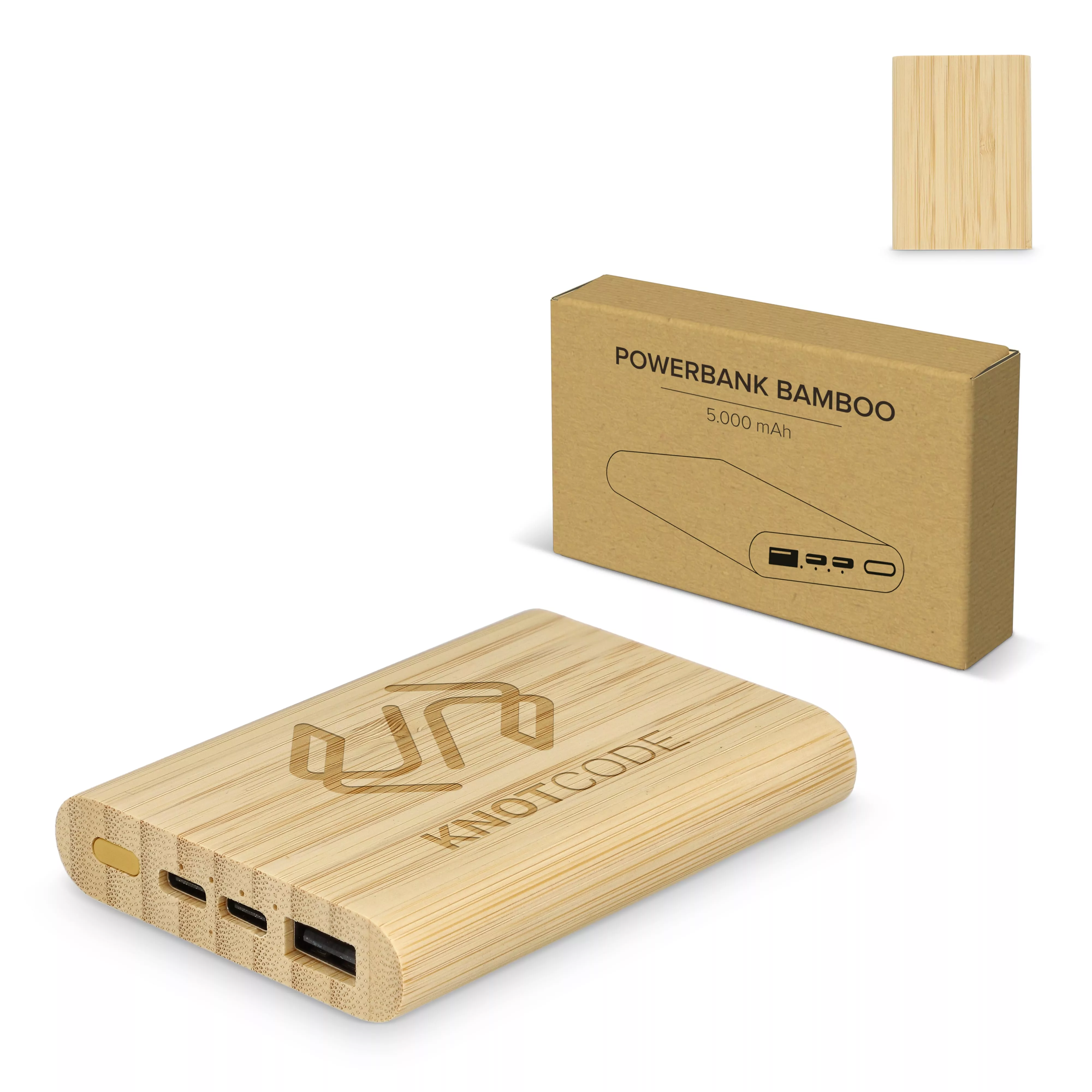 Powerbank Bamboo 5000 mAh