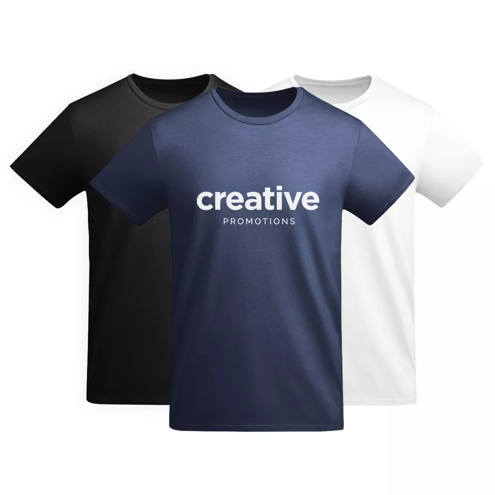 Breda biologisch katoenen herenshirt met korte mouwen