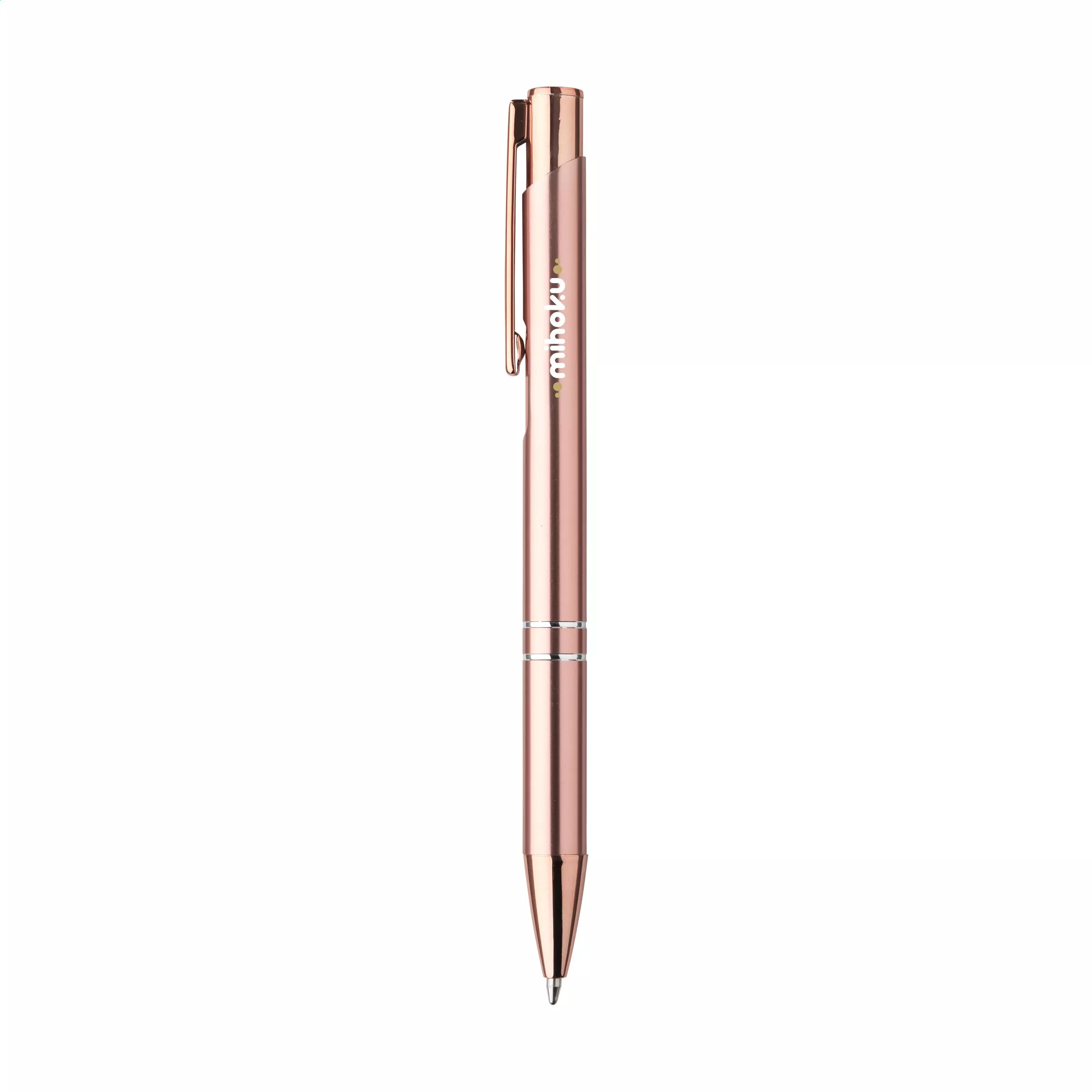 Ebony RCS Recycled Alu Rose Gold pennen