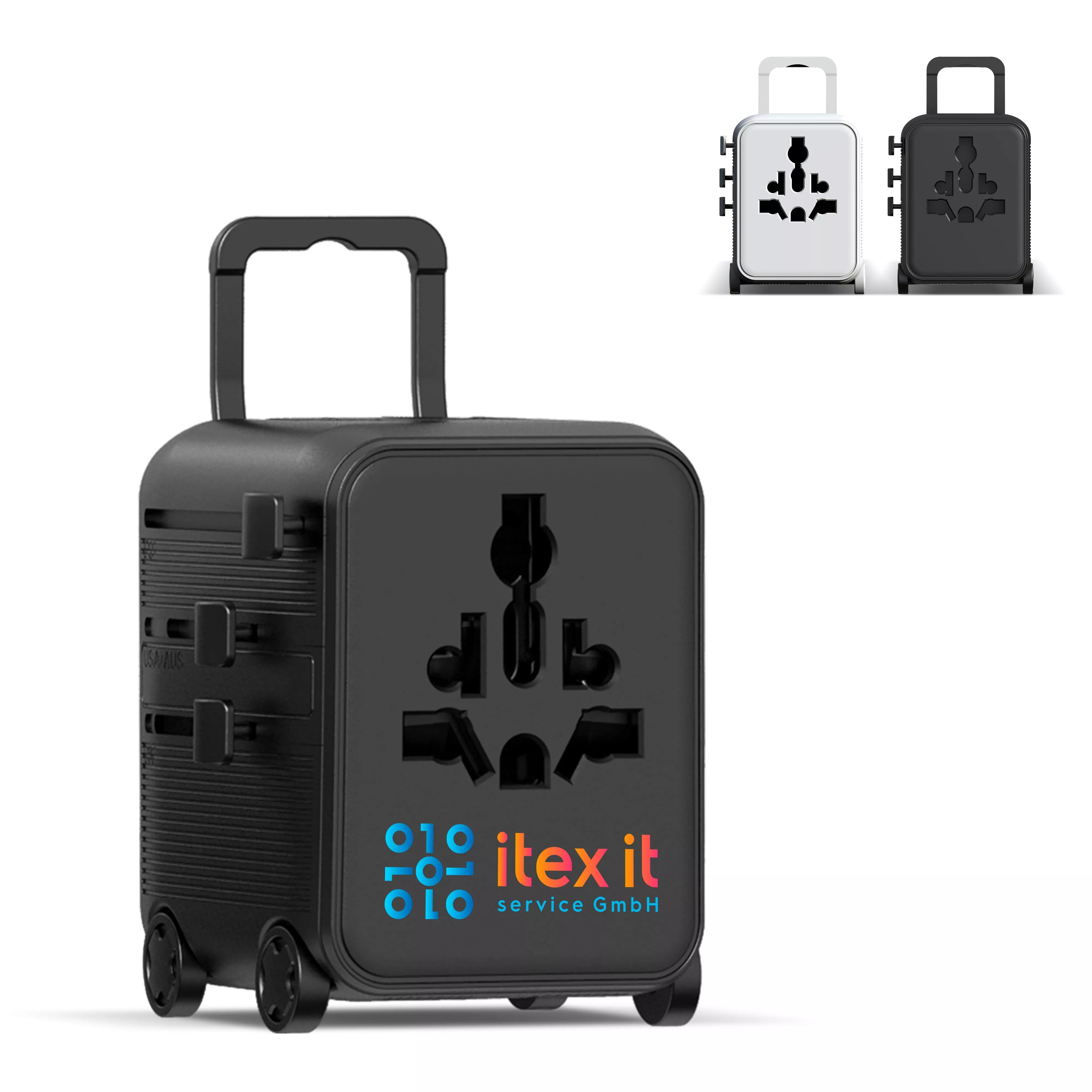 Xoopar Luggie GaN Wereldstekker Trolley