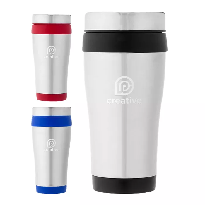 Elwood 410 ml geïsoleerde beker van RCS-gecertificeerd gerecycled roestvrij staal