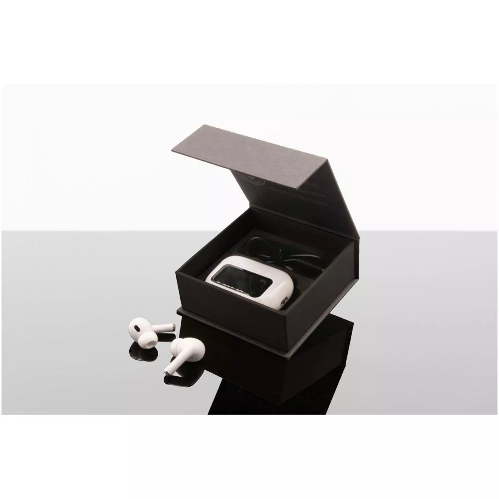 SCX.design E26 ANC-oordopjes met oplaadetui met interactief touchscreen
