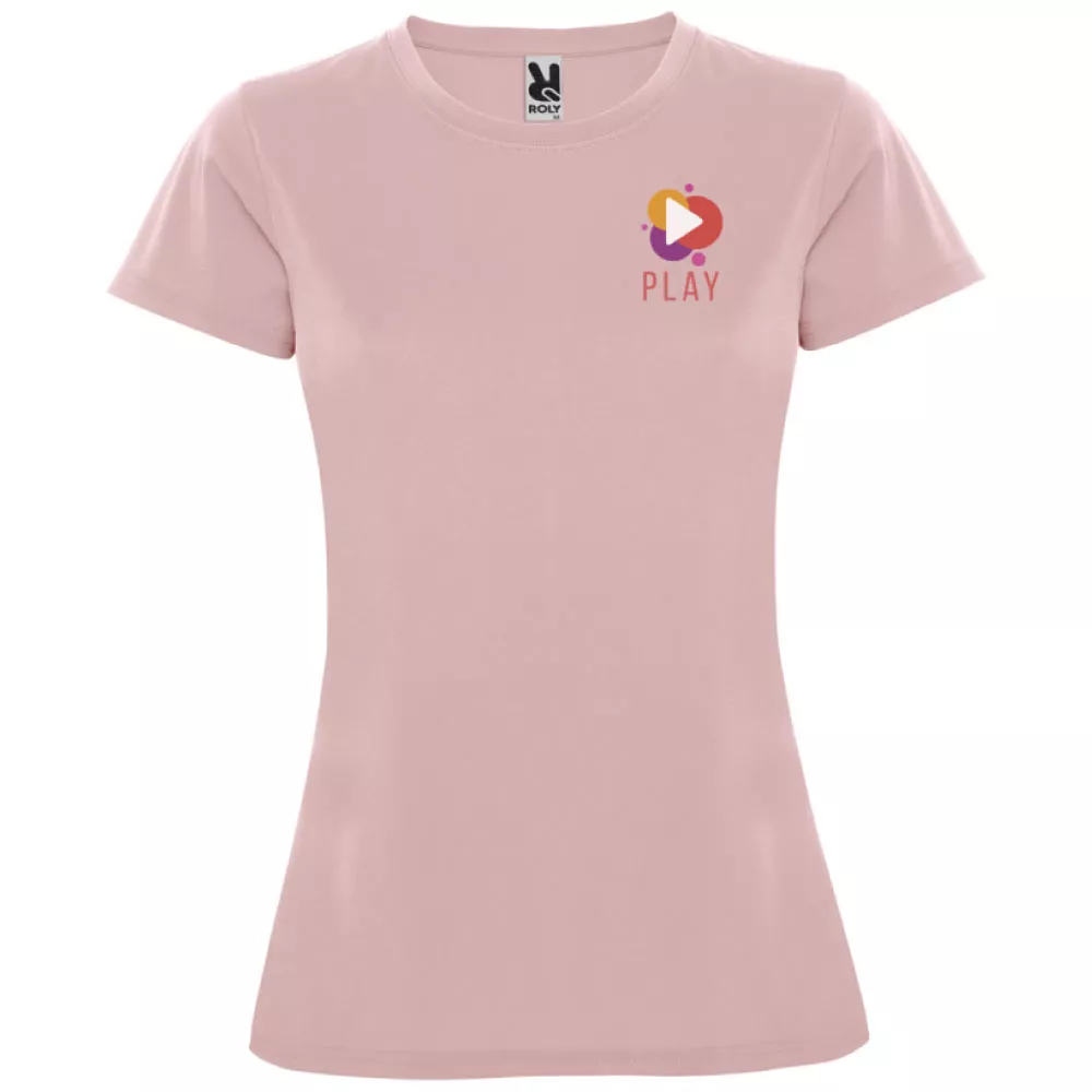 Montecarlo sportshirt met korte mouwen voor dames