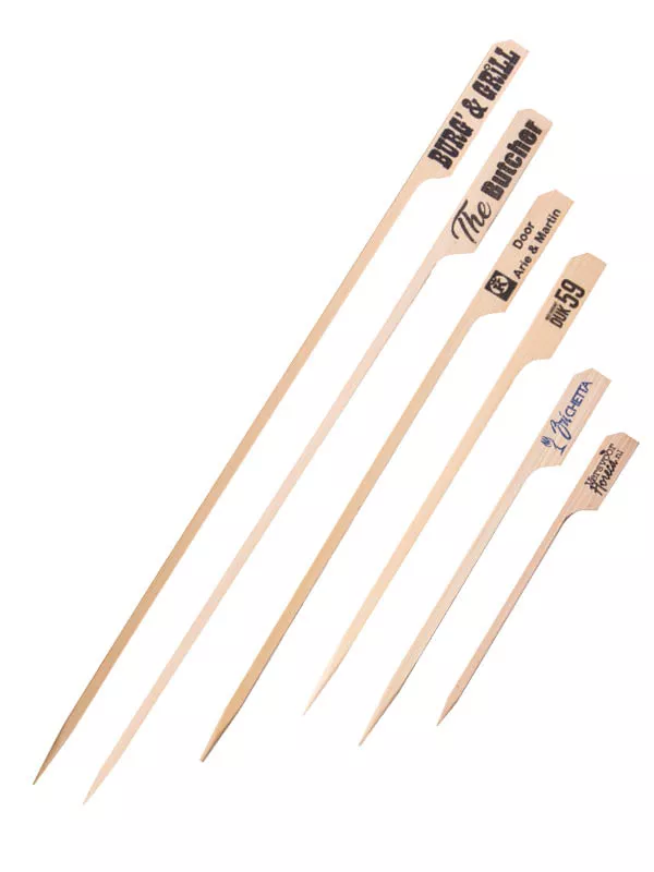 Bamboe prikkers bedrukken