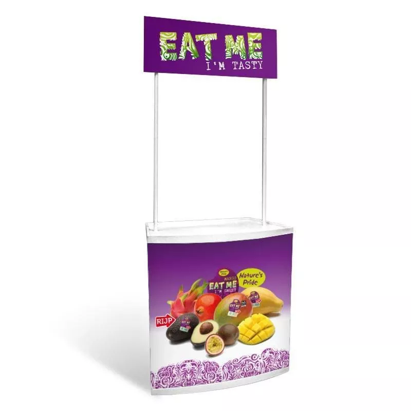 Promotie PVC Counter met topbord