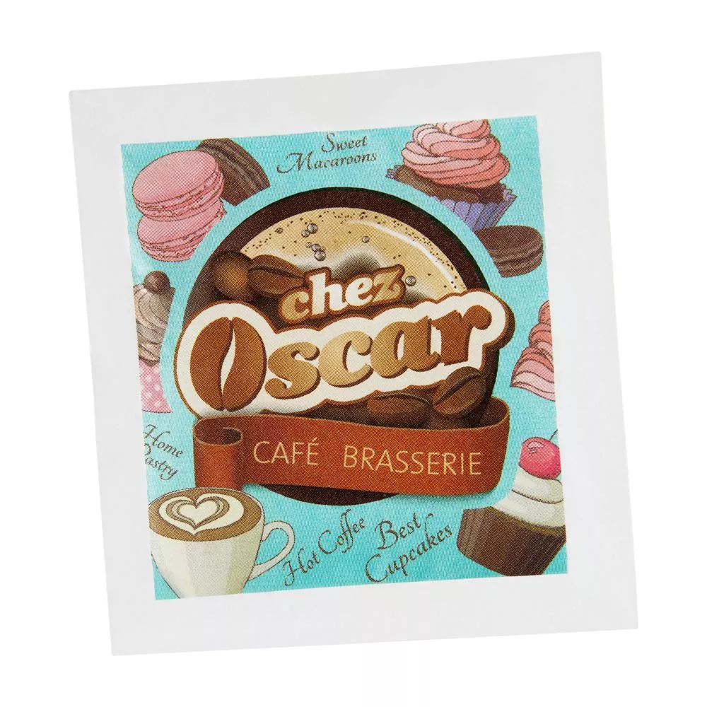 Papieren suikerzakje