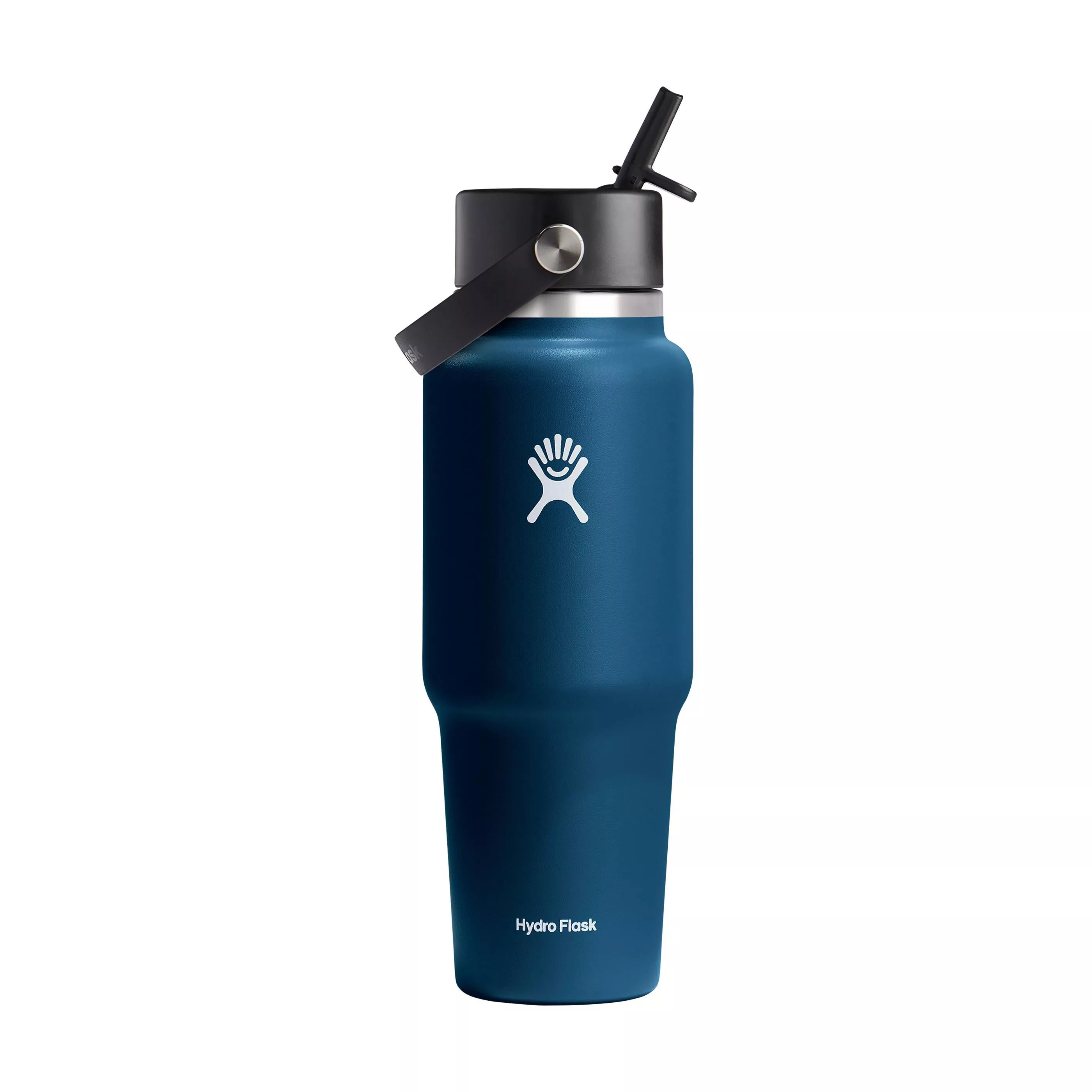 Hydro Flask Wide Mouth Travel Bottle with Flex Straw Cap 946 ml waterfles