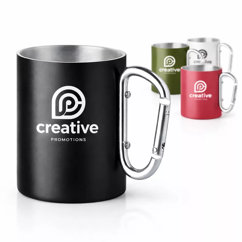 TRUMBA Metalen mok dubbelwandig 300ml