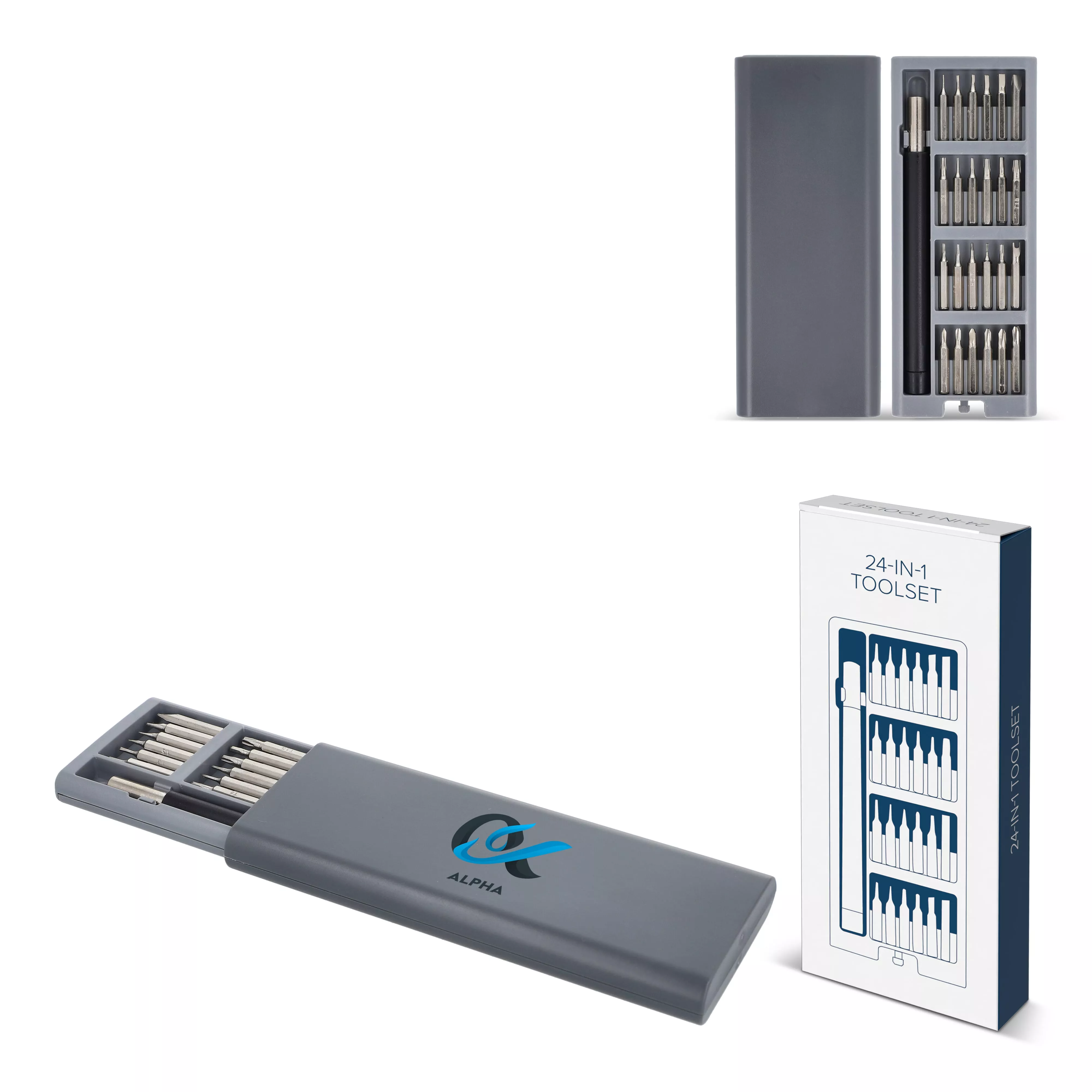24-in-1 Precisie Schroevendraaierset met organizer