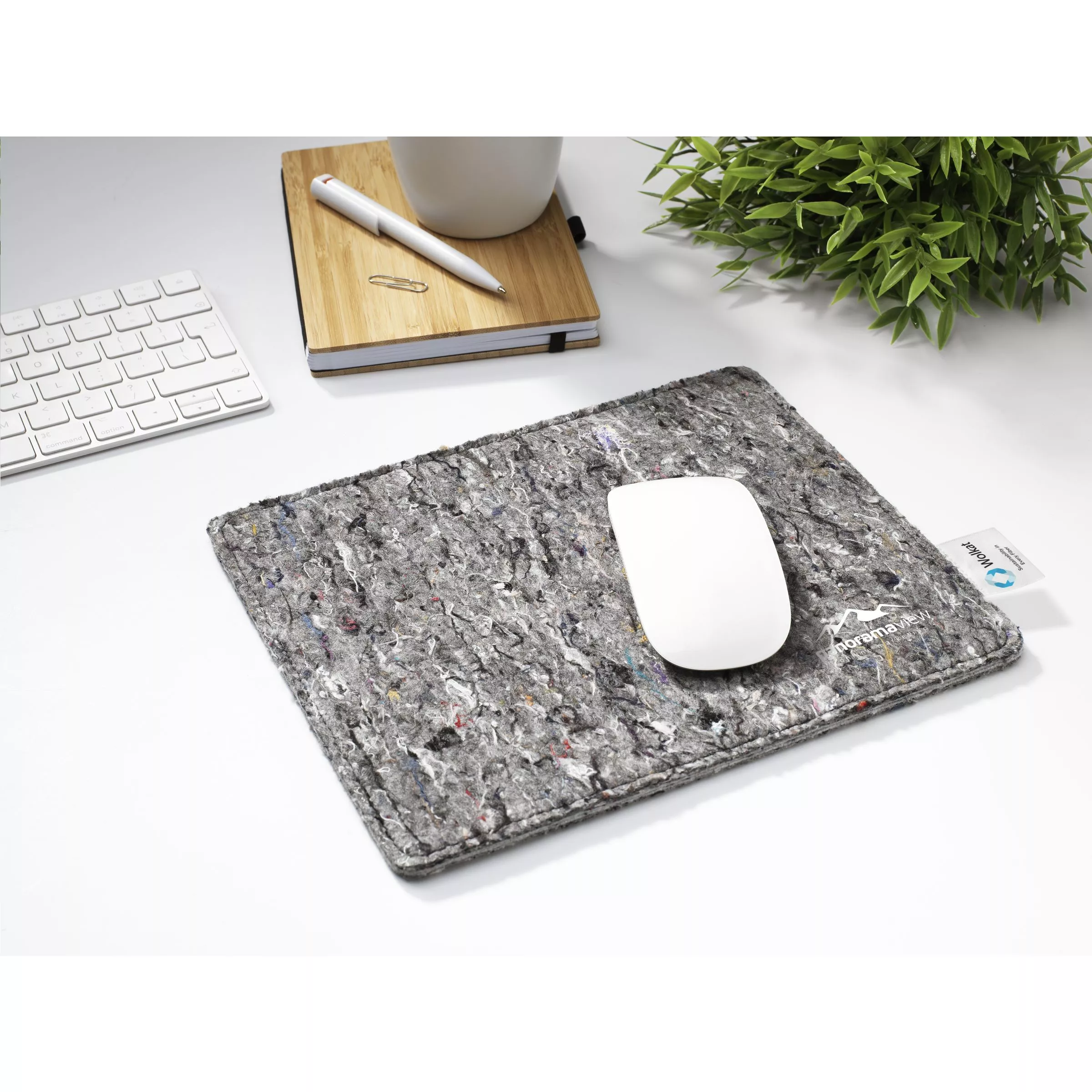 Wolkat Tanger Recycled Textile Mousepad muismat