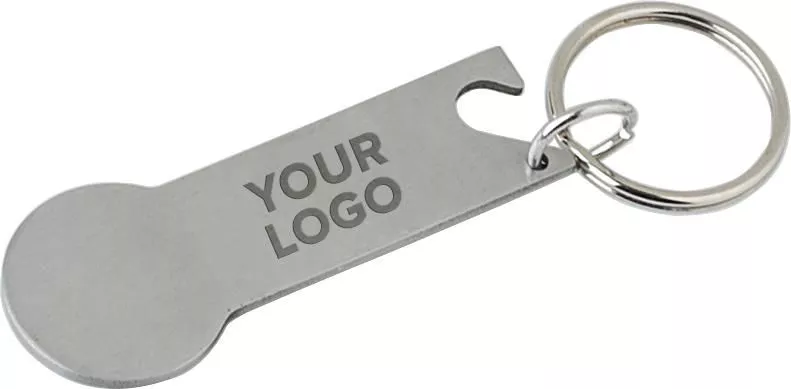 Roestvrijstalen sleutelhanger Gavin