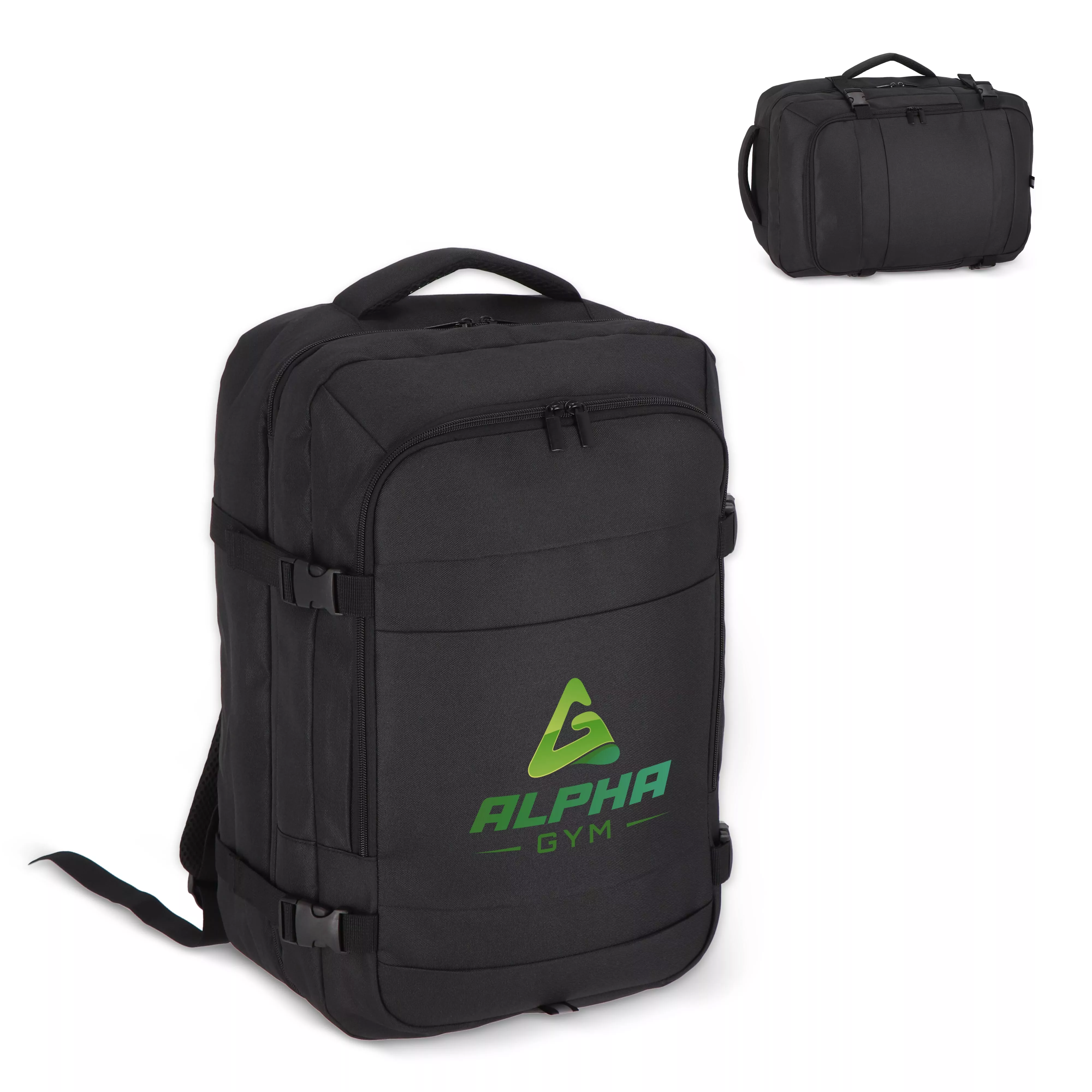 R-PET 600D Cabin proof Laptop rugzak 22L