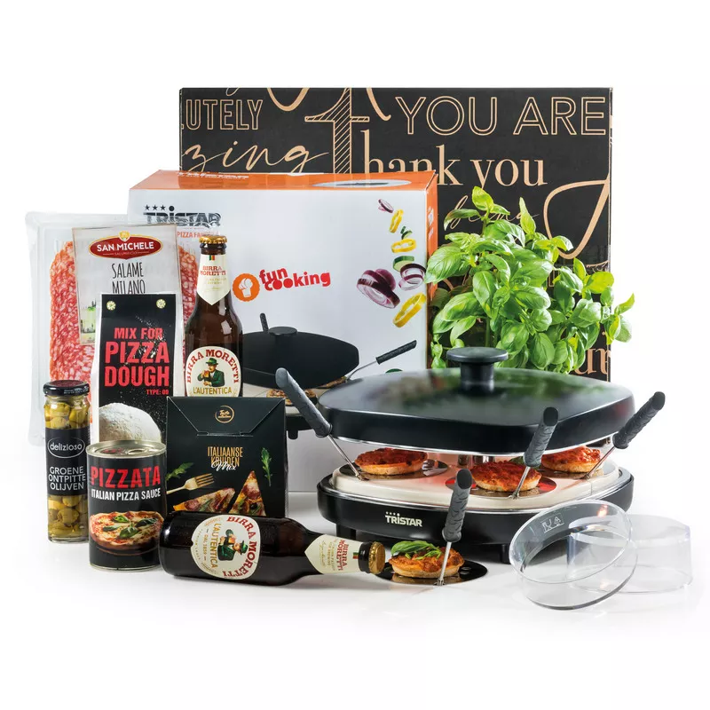 Kerstpakket Pizza Party Deluxe