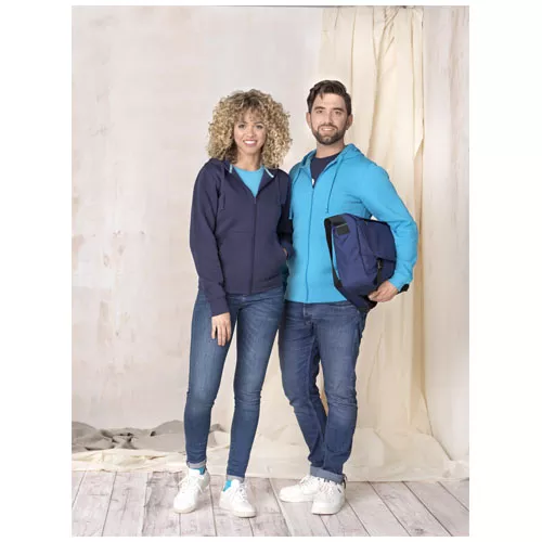 Ruby heren biologische gerecyclede hoodie met volledige rits