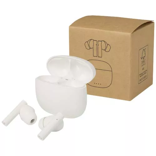 Alterf gerecycleerde plastic True Wireless Bluetooth®-oordopjes met siliconen oordopjes