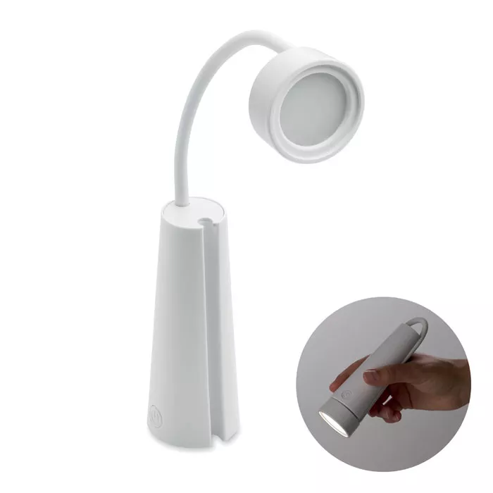 TORCHLAMP 2-in-1 bureaulamp en zaklamp