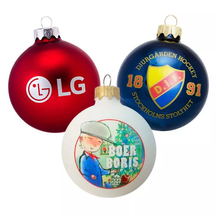 Glazen Kerstbal 60 mm