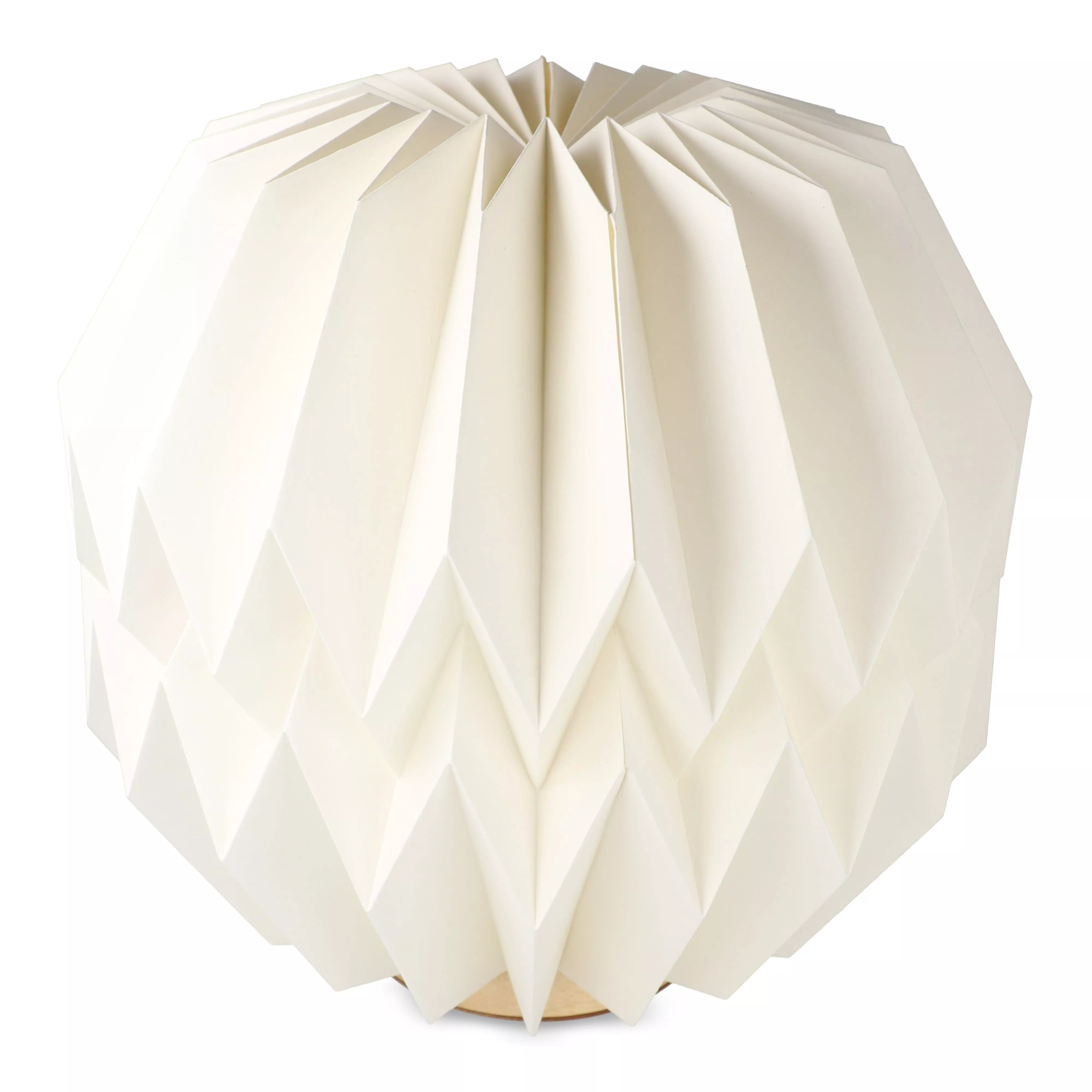 Coollux opvouwbare Origami-geïnspireerde papieren LED-lamp Luna 25cm