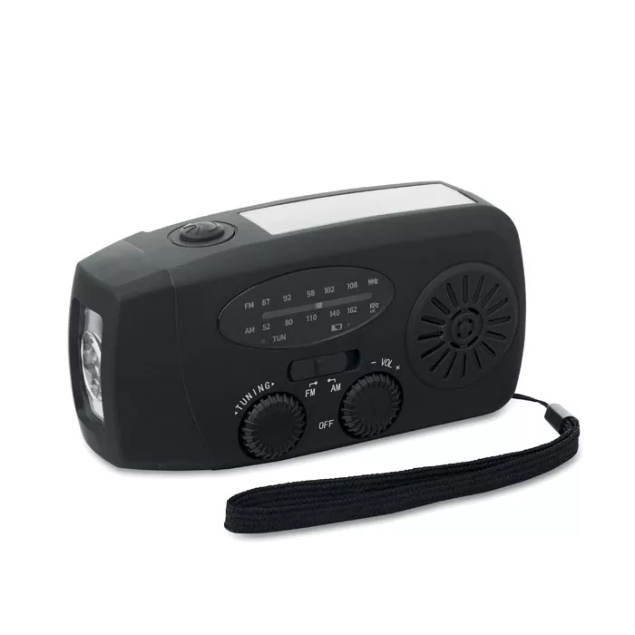 ONDA Draagbare radio met LED lamp