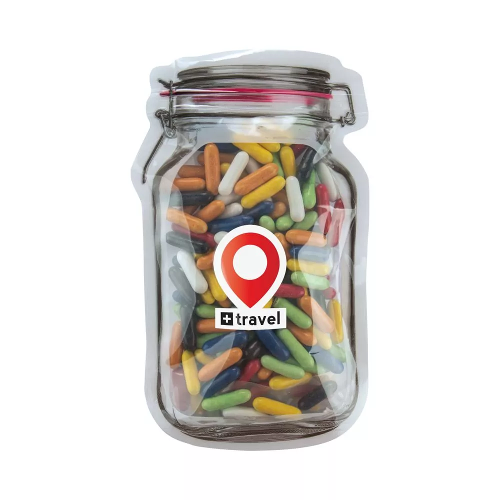 Mailing "weckpot" midi gevuld met snoep