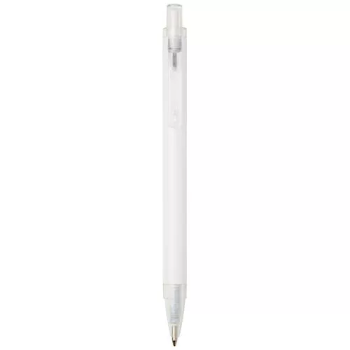 Spectrum balpen van gerecycled aluminium (blauwe inkt)