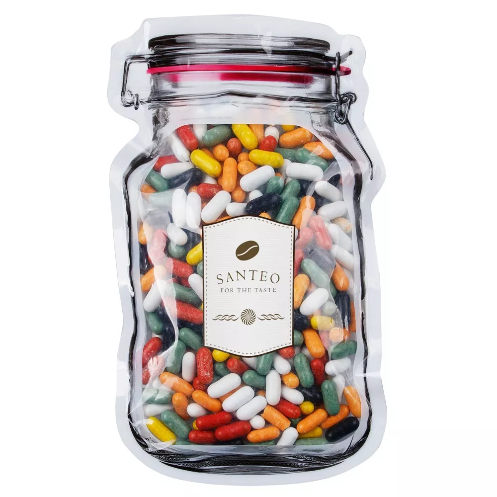 Mailing "weckpot" maxi gevuld met snoep
