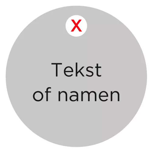 Tekst of namen