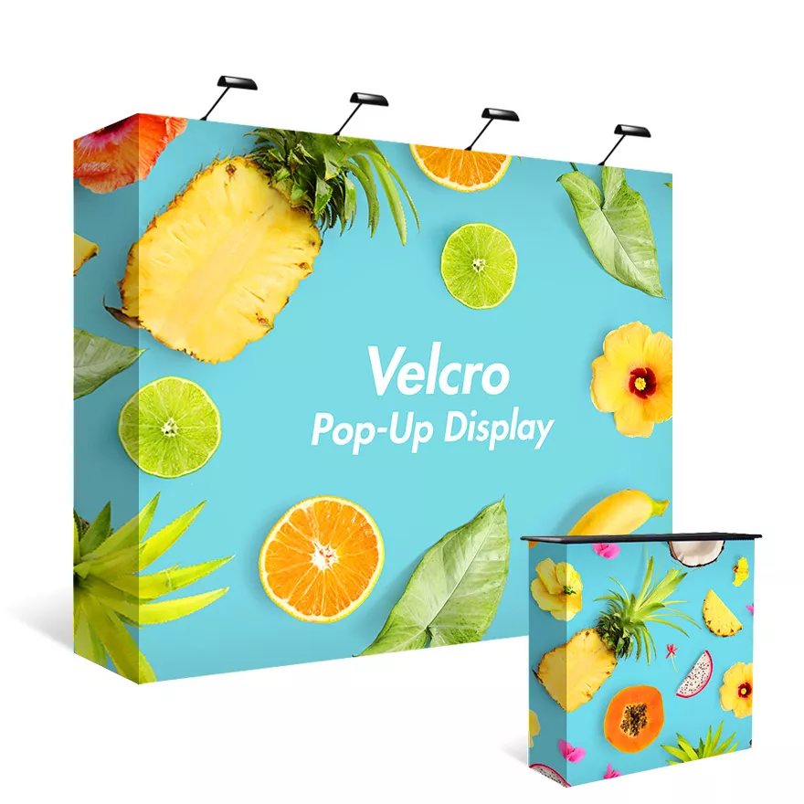 Velcro Pop-Up Beurswand 4x3