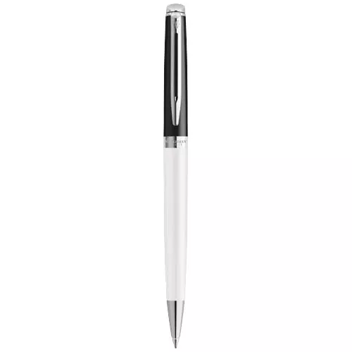 Waterman Hemisphere balpen met kleurblokken en palladium afwerking (blauwe inkt)