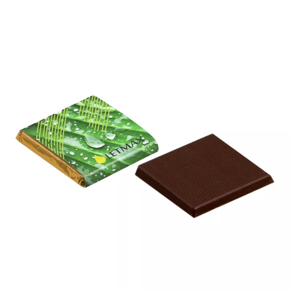 Vierkante napolitain van pure chocolade (vanaf 5.070 stuks)