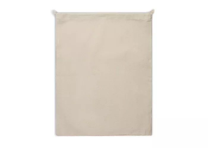 Herbruikbaar groente & fruit zakje OEKO-TEX® katoen ecru 40x45cm