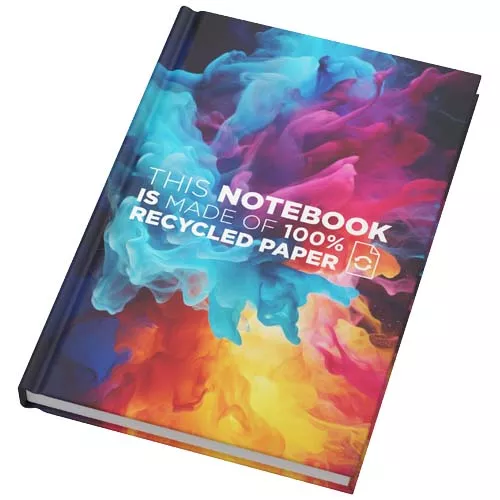 Novella Brontë A5 notitieboekje met harde kaft van gerecycled papier – 100 vellen