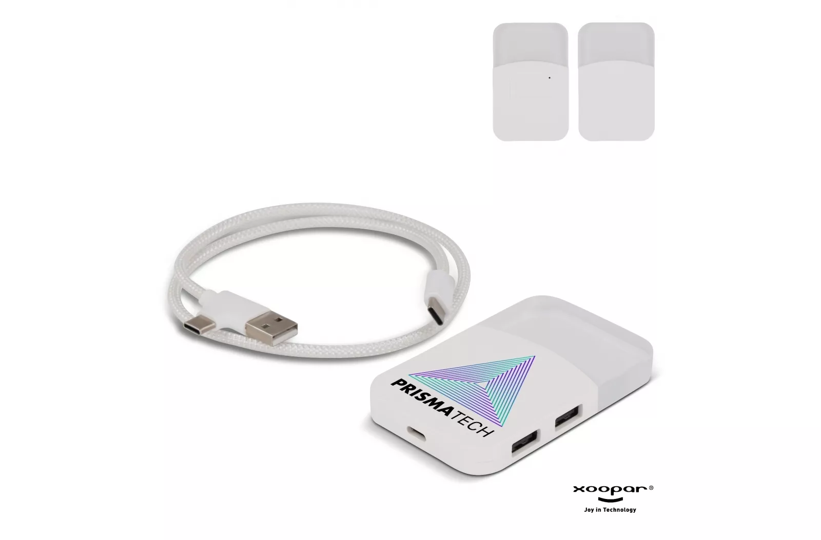 2598 | Xoopar iLo Mini Hub– 4 in 1 Adapter – USB 2.0 Data Transfer - Splitter